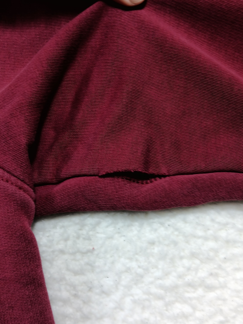 Vintage Nike Sweatshirt Mens Large Red Oversized Crewneck Single Swoosh Y2K - Picture 6 of 11